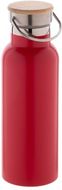Termospullo Manaslu vacuum flask, punainen liikelahja logopainatuksella