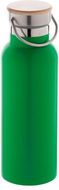 Termospullo Manaslu vacuum flask, vihreä liikelahja logopainatuksella