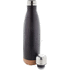 Termospullo Vancouver vacuum flask, luonnollinen, musta lisäkuva 1