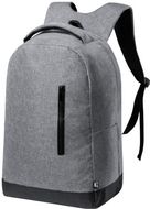 Tietokonereppu Bulman RPET backpack, harmaa-tuhka liikelahja logopainatuksella