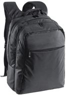 Tietokonereppu Shamer backpack, musta liikelahja logopainatuksella