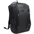 Tietokonereppu Zircan backpack, musta liikelahja logopainatuksella