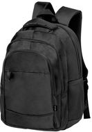 Tietokoneselkäreppu Luffin RPET backpack, musta liikelahja logopainatuksella