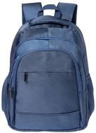 Tietokoneselkäreppu Luffin RPET backpack, tummansininen liikelahja logopainatuksella