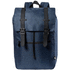 Tietokoneselkäreppu Budley RPET backpack, tummansininen liikelahja logopainatuksella