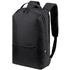 Tietokoneselkäreppu Elanis RPET backpack, musta liikelahja logopainatuksella