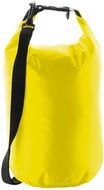 Tiivis kassi Tinsul dry bag, keltainen liikelahja logopainatuksella