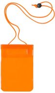 Tiivis pussi Arsax waterproof mobile case, oranssi liikelahja logopainatuksella