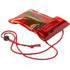 Tiivis pussi Arsax waterproof mobile case, punainen lisäkuva 1