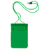 Tiivis pussi Arsax waterproof mobile case, vihreä liikelahja logopainatuksella