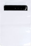 Tiivis pussi Kirot waterproof tablet case, musta, läpinäkyvä liikelahja logopainatuksella