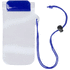 Tiivis pussi Waterpro waterproof mobile case, tummansininen, läpinäkyvä liikelahja logopainatuksella