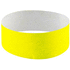 Tunnistusranneke Events wristband, neon-keltainen liikelahja logopainatuksella