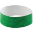Tunnistusranneke Events wristband, vihreä liikelahja logopainatuksella