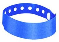 Tunnistusranneke Multivent wristband, sininen liikelahja logopainatuksella