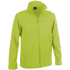 Tuulitakki Baidok softshell jacket, kalkinvihreä liikelahja logopainatuksella