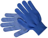 Työkäsineet Hetson gloves, sininen liikelahja logopainatuksella