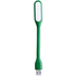 USB-lamppu Anker USB lamp, valkoinen, vihreä liikelahja logopainatuksella
