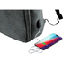 USB-tietokonekassi Mispat backpack, harmaa lisäkuva 3