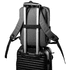 USB-tietokonekassi Prikan backpack, harmaa-tuhka lisäkuva 2