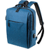 USB-tietokonekassi Prikan backpack, sininen liikelahja logopainatuksella