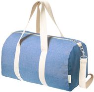 Urheilukassi Golduck cotton sports bag, sininen liikelahja logopainatuksella