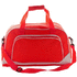 Urheilukassi Novo sports bag, punainen liikelahja logopainatuksella