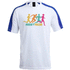 Urheilupaita Tecnic Dinamic Comby sport T-shirt, valkoinen, sininen lisäkuva 1