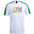 Urheilupaita Tecnic Dinamic Comby sport T-shirt, valkoinen, vihreä lisäkuva 1