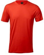 Urheilupaita Tecnic Layom sport T-shirt, punainen liikelahja logopainatuksella