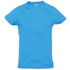 Urheilupaita Tecnic Plus K kids sport T-shirt, vaaleansininen liikelahja logopainatuksella