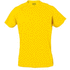 Urheilupaita Tecnic Plus T sport T-shirt, keltainen liikelahja logopainatuksella