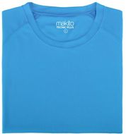 Urheilupaita Tecnic Plus T sport T-shirt, vaaleansininen liikelahja logopainatuksella