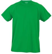 Urheilupaita Tecnic Plus T sport T-shirt, vihreä liikelahja logopainatuksella