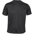 Urheilupaita Tecnic Rox sport T-shirt, musta liikelahja logopainatuksella
