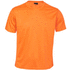 Urheilupaita Tecnic Rox sport T-shirt, neon-oranssi liikelahja logopainatuksella