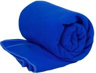 Urheilupyyhe Bayalax towel, sininen liikelahja logopainatuksella
