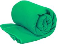 Urheilupyyhe Bayalax towel, vihreä liikelahja logopainatuksella