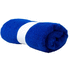 Urheilupyyhe Kefan towel, sininen liikelahja logopainatuksella