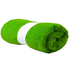 Urheilupyyhe Kefan towel, vihreä liikelahja logopainatuksella