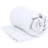 Urheilupyyhe Risel RPET towel, valkoinen liikelahja logopainatuksella