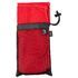 Urheilupyyhe Slash RPET towel, punainen liikelahja logopainatuksella