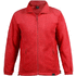 Urheilutakki Diston RPET fleece jacket, punainen liikelahja logopainatuksella