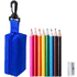 Värikynä Migal coloured pencil set, sininen liikelahja logopainatuksella