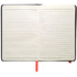 Vihko Andesite notebook, tummanharmaa, punainen lisäkuva 1