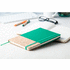 Vihko Bluster notebook, luonnollinen, vihreä lisäkuva 2