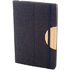 Vihko Bothom RPET notebook, tummansininen liikelahja logopainatuksella