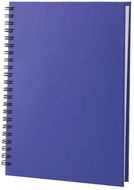 Vihko Gulliver notebook, sininen liikelahja logopainatuksella
