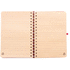 Vihko Holbook RPET notebook, punainen lisäkuva 4