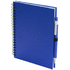 Vihko Koguel notebook, sininen liikelahja logopainatuksella